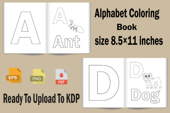 Download Alphabet Coloring Book for Kids - Premium Bundle