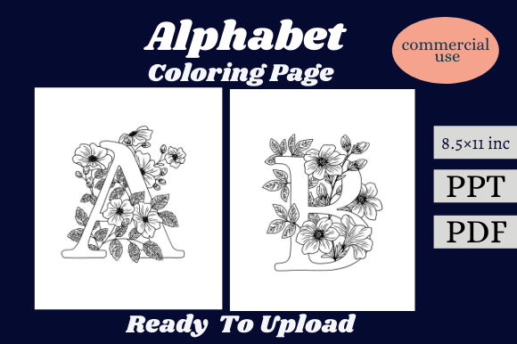Download Alphabet Coloring Pages for Kids - Premium Resources