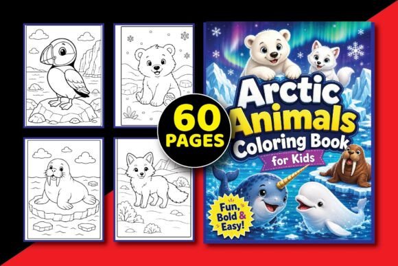 Download Arctic Animals Coloring Book for Kids - Premium Resources