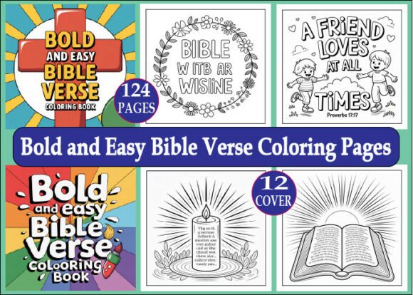 Download Bold and Easy Bible Verse Coloring Pages - Bible verse coloring pages Collection